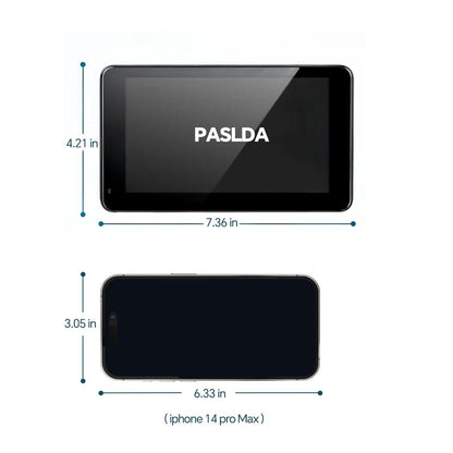 【PASLDA】2026 Upgraded Wireless CarPlay Screen for Andriod & Iphone : The Ultimate Portable Car Play Adapter for Seamless In-Car Entertainment