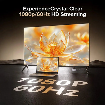 Llano S850 Type-C Wireless HDMI 4K Transmitter & Receiver, 50M, Plug & Play